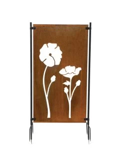 Poppy Corten Steel Screen 7 Poppy Corten Steel Screen -Charming Outdoors Shop 3 4 crop 8612984 3178