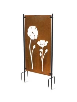 Poppy Corten Steel Screen 6 Poppy Corten Steel Screen -Charming Outdoors Shop 3 4 crop 8612984 3180