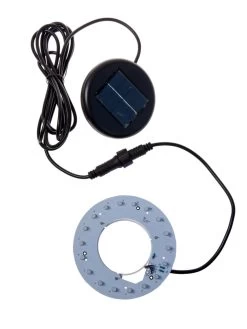 Solar Illuminated Planter, 18" -Charming Outdoors Shop 8586945 4645 tif