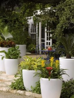 Solar Illuminated Planter, 18" -Charming Outdoors Shop 8586945 808 tif