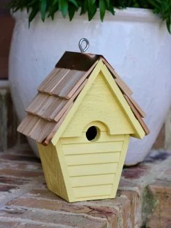 Heartwood Wren-in-the-Wind Bird House -Charming Outdoors Shop 8591093 09v