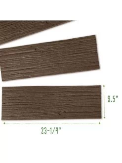 Recycled Rubber Railroad Tie Stepping Stone -Charming Outdoors Shop 8594281 1