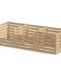 Cedar Wood Composter Add-On Kit -Charming Outdoors Shop 8594624 05V tif