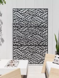 Veradek 3-Panel Privacy Screen Set, Flowleaf 10 Veradek 3-Panel Privacy Screen Set, Flowleaf -Charming Outdoors Shop 8599187 09V tif