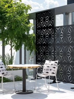 Veradek 3-Panel Privacy Screen Set, Star -Charming Outdoors Shop 8599205 08V tif
