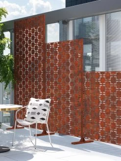 Veradek 2-Panel Privacy Screen Set, Quadra -Charming Outdoors Shop 8599207 04V tif