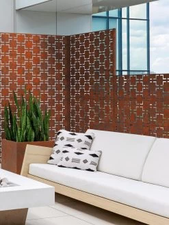 Veradek 2-Panel Privacy Screen Set, Quadra -Charming Outdoors Shop 8599207 06V tif