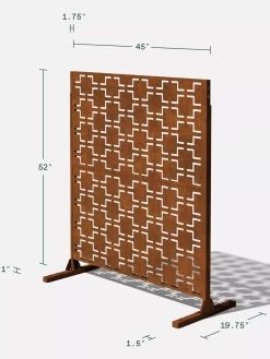 Veradek 2-Panel Privacy Screen Set, Quadra -Charming Outdoors Shop 8599207 12V tif