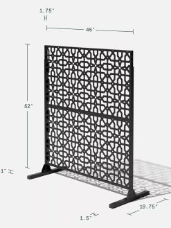 Veradek 2-Panel Privacy Screen Set, Parilla -Charming Outdoors Shop 8599213 11V tif