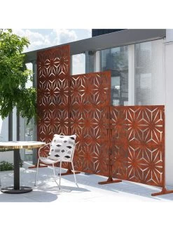 Veradek 2-Panel Privacy Screen Set, Star 15 Veradek 2-Panel Privacy Screen Set, Star -Charming Outdoors Shop 8599214 04v