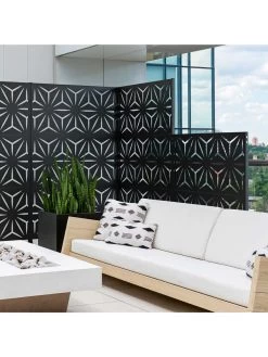 Veradek 2-Panel Privacy Screen Set, Star 18 Veradek 2-Panel Privacy Screen Set, Star -Charming Outdoors Shop 8599214 10v
