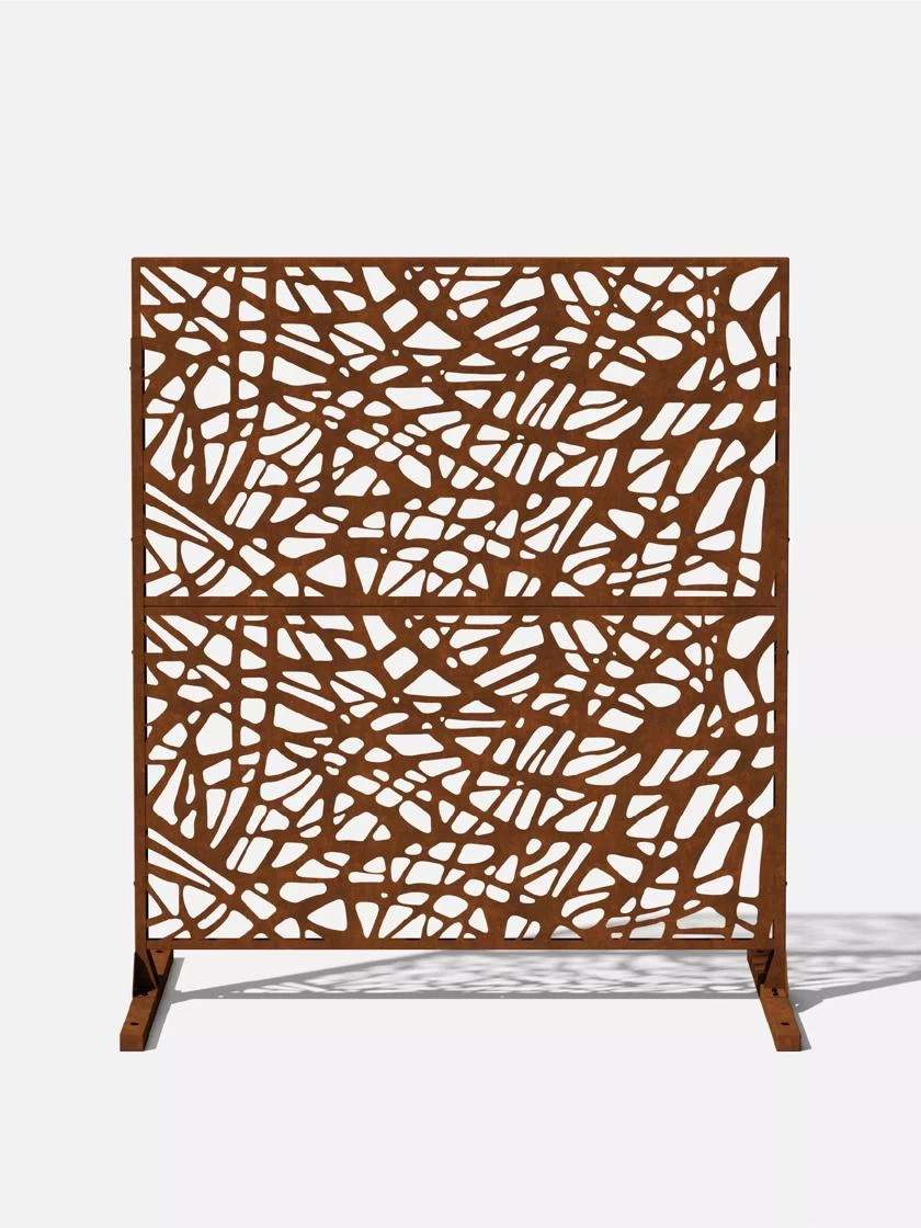 Veradek 2-Panel Privacy Screen Set, Web 5 Veradek 2-Panel Privacy Screen Set, Web - Image 5