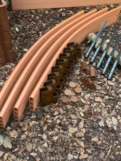 Curved Composite Landscape Edging Kit With 1" Boards 11 Curved Composite Landscape Edging Kit With 1" Boards -Charming Outdoors Shop 8599404 05V tif