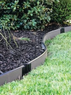 Curved Composite Landscape Edging Kit With 1" Boards 10 Curved Composite Landscape Edging Kit With 1" Boards -Charming Outdoors Shop 8599404 11V tif