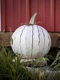 Desert Steel Pumpkin Luminary, Short -Charming Outdoors Shop 8599560 06v desert steel pumpkin luminary short lantern