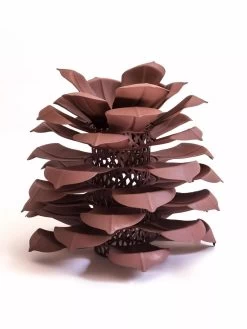 Desert Steel Pine Cone Luminary -Charming Outdoors Shop 8599563 05V tif