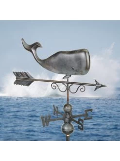 Save The Whales™ Copper Weathervane -Charming Outdoors Shop 8600371 03v