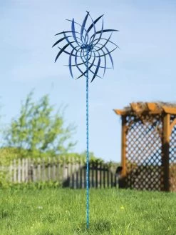 Pinwheel Wind Spinner, 22" -Charming Outdoors Shop 8600488 02V tif