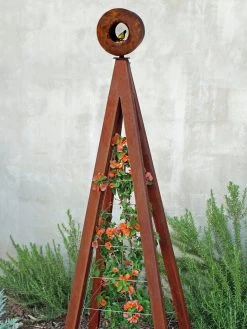 Bird Cafe + Akoris Garden Tuteur Jr. -Charming Outdoors Shop 8600525 06v bird cafe akoris garden tuteur oxide