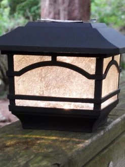 Solar Post Cap Railing Light 2-Pack -Charming Outdoors Shop 8608699 02V tif