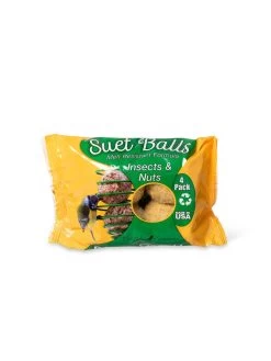 Suet Balls, 4-Pack 9 Suet Balls, 4-Pack -Charming Outdoors Shop 8608923 4431 insect and nuts suet balls 4 pack