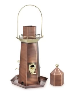 Lighthouse Bird Feeder -Charming Outdoors Shop 8609055 08v