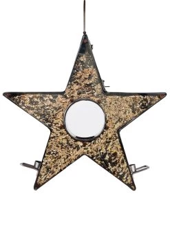 Star Fly-Thru™ Bird Feeder -Charming Outdoors Shop 8609057 06v