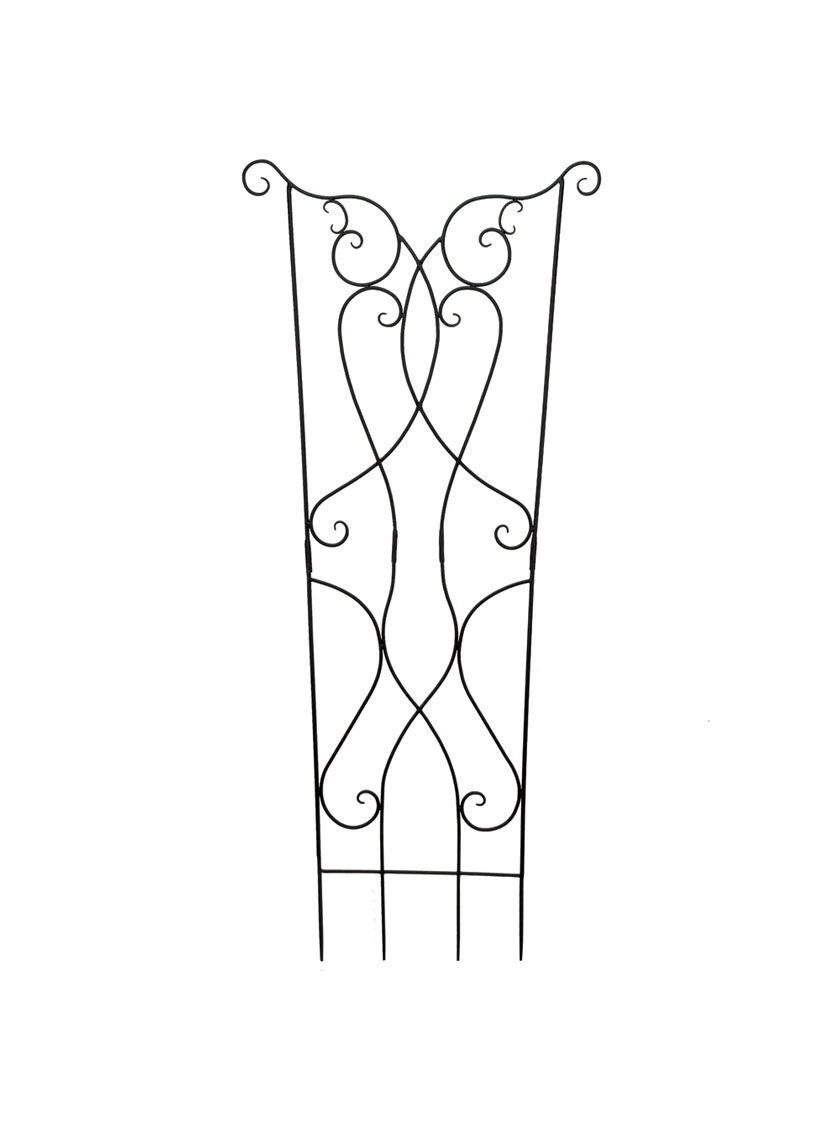 Achla Rococo Wall Trellis 3 Achla Rococo Wall Trellis - Image 3