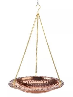 Copper Hanging Birdbath -Charming Outdoors Shop 8609880 03V