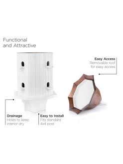 Dovecote Manor Bird House 7 Dovecote Manor Bird House -Charming Outdoors Shop 8609894 04v