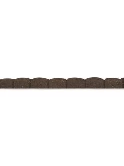 Roman Stone Recycled Rubber Landscape Edging, 4' -Charming Outdoors Shop 8609898 03V tif