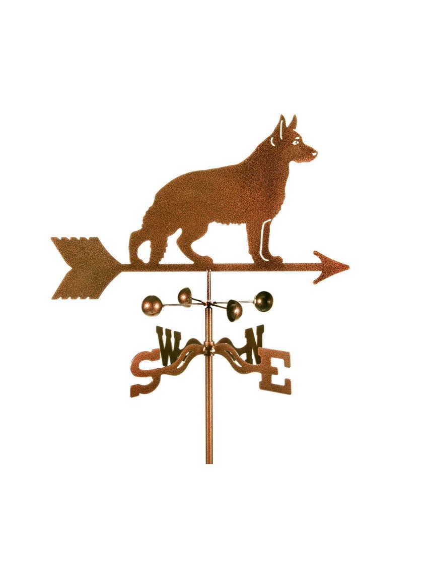 EZ Vane ® German Shepherd Weathervane 1 EZ Vane ® German Shepherd Weathervane