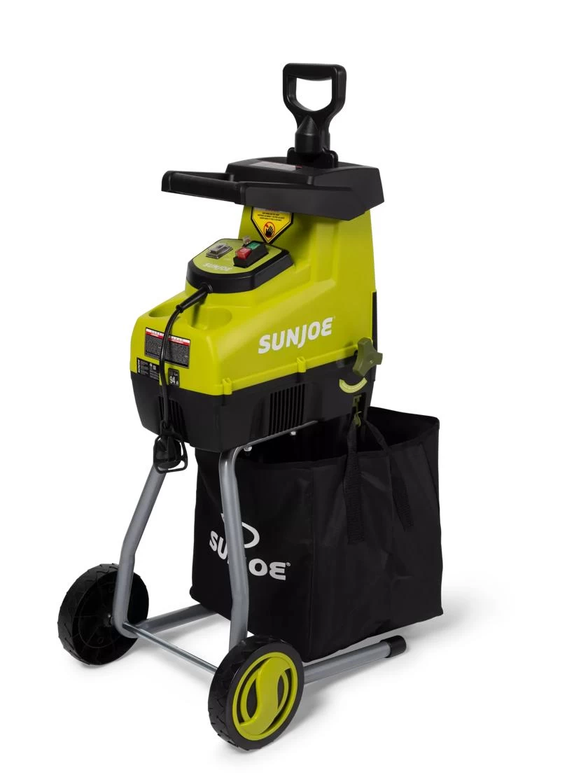 Sun Joe CJ603E 1.7 Inch Cutting Diameter Electric Silent Wood Chipper/Shredder | 15-Amp 3 Sun Joe CJ603E 1.7 Inch Cutting Diameter Electric Silent Wood Chipper/Shredder | 15-Amp - Image 3
