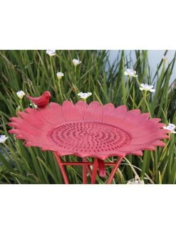 Sunflower Birdbath 7 Sunflower Birdbath -Charming Outdoors Shop 8610560 03v
