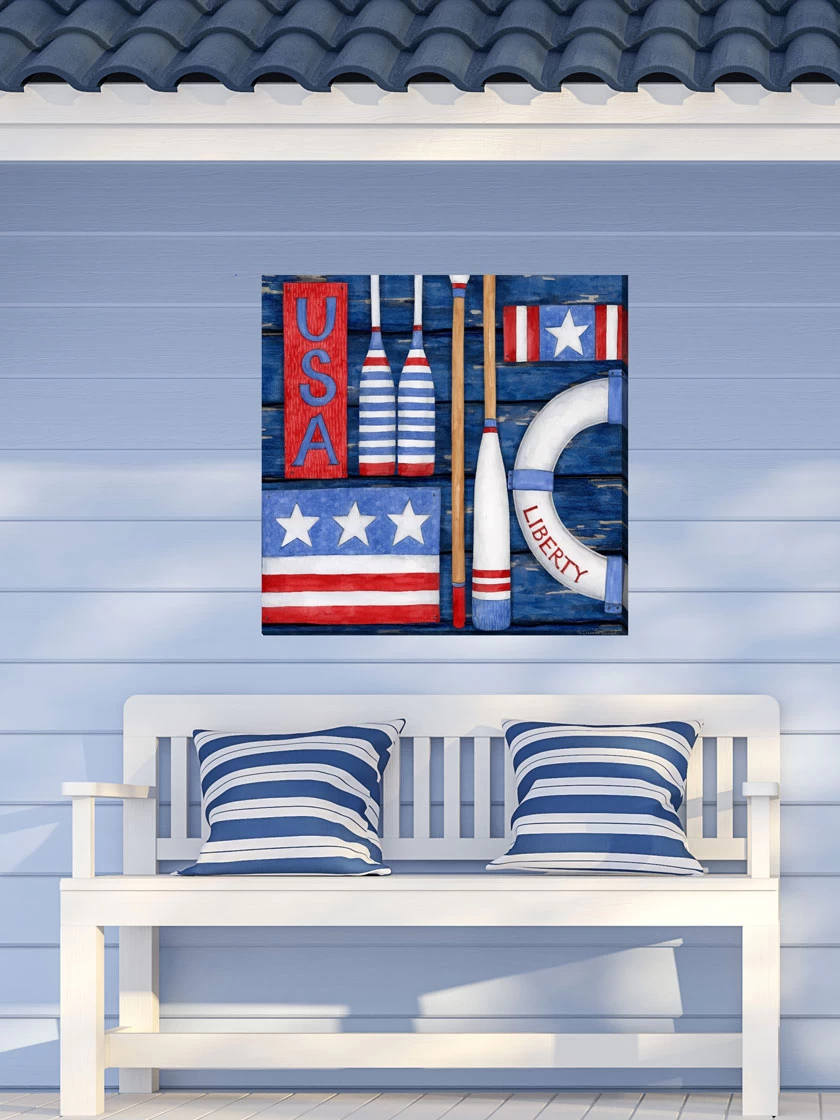 Team Spirit Outdoor Wall Art 1 Team Spirit Outdoor Wall Art