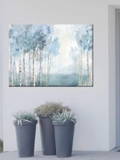 Silent Blue Outdoor Wall Art