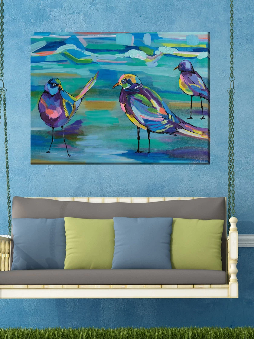 Seashore Shuffle Outdoor Wall Art 1 Seashore Shuffle Outdoor Wall Art