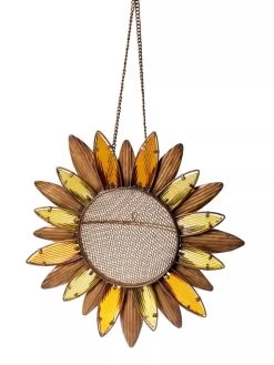 Glass Petal Sunflower Bird Feeder -Charming Outdoors Shop 8611063 0722 tif