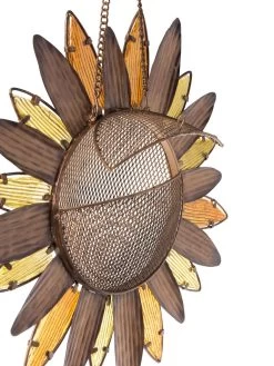 Glass Petal Sunflower Bird Feeder -Charming Outdoors Shop 8611063 0724 tif