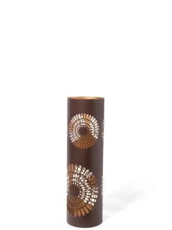 Dahlia Blossom Punched Metal Lanterns -Charming Outdoors Shop 8611068 0679 tif