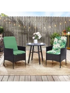 Outdoor Decor™ Seat Pad High Back Cushions, 20" X 45" -Charming Outdoors Shop 8611125 106v grli outdoor seat pad high back cushions 20x45 green lily