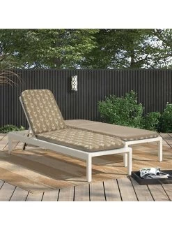 Outdoor Decor™ Chaise Lounge Cushions, 22" X 73" 14 Outdoor Decor™ Chaise Lounge Cushions, 22" X 73" -Charming Outdoors Shop 8611127 110v trta outdoor chaise lounge cushion 22x73 tribal taupe