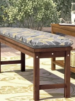 Outdoor Decor™ Bench Cushions, 18" X 48" -Charming Outdoors Shop 8611128 106V CTLV tif