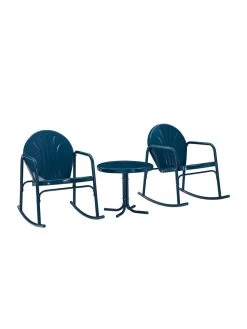 Crosley Griffith 3-piece Outdoor Rocking Chair Set