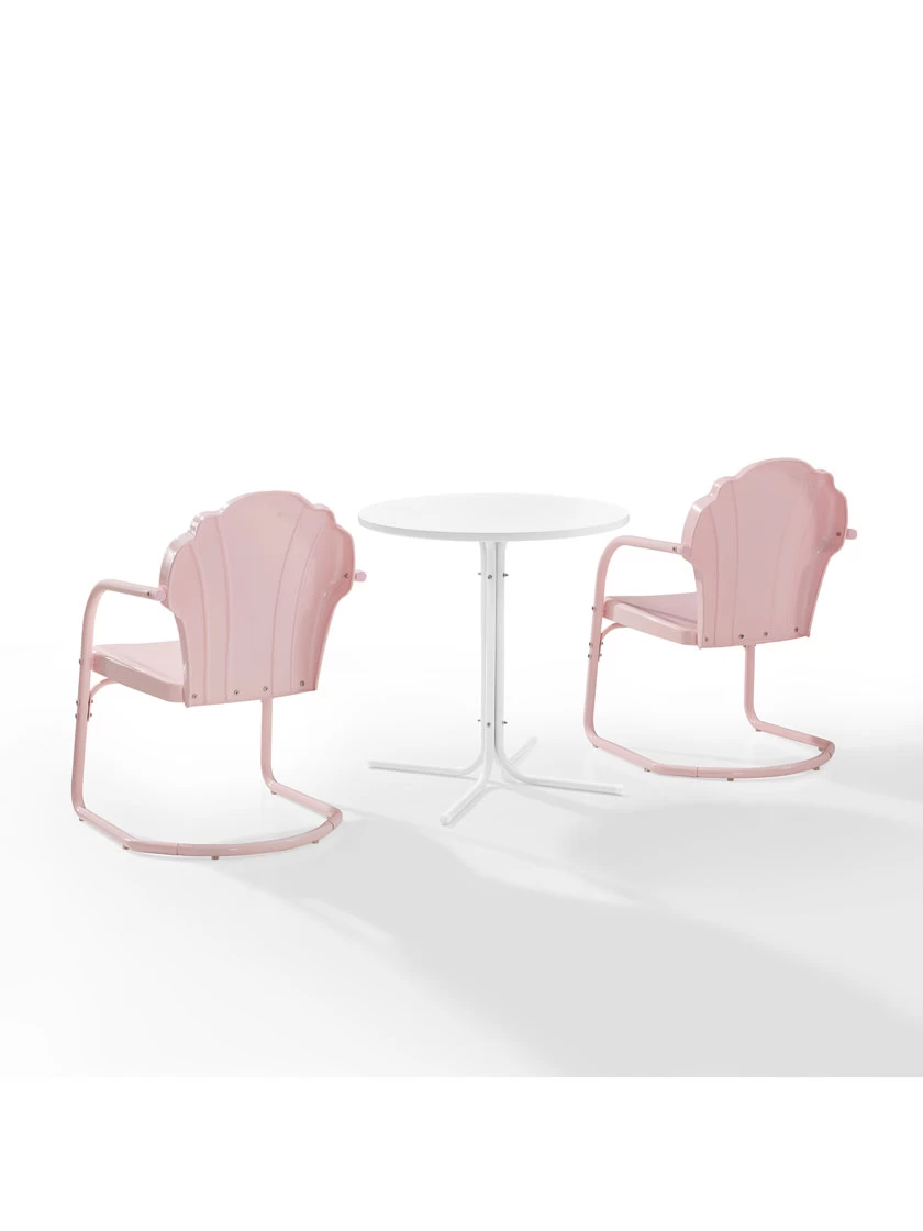 Crosley Tulip 3-piece Outdoor Bistro Set 9 Crosley Tulip 3-piece Outdoor Bistro Set - Image 9