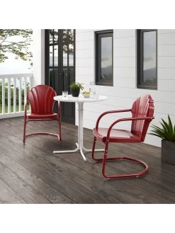Crosley Tulip 3-piece Outdoor Bistro Set 21 Crosley Tulip 3-piece Outdoor Bistro Set -Charming Outdoors Shop 8611591 rd 27v