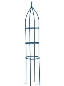 Fleur De Lis Obelisk, 86.8" -Charming Outdoors Shop 8611664 03760 tif