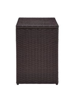 Crosley Palm Harbor Outdoor Wicker Rectangular Side Table -Charming Outdoors Shop 8611950 04v