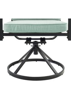 Crosley Kaplan 5Pc Outdoor Dining Set With Swivel Chairs 24 Crosley Kaplan 5Pc Outdoor Dining Set With Swivel Chairs -Charming Outdoors Shop 8611955 13v