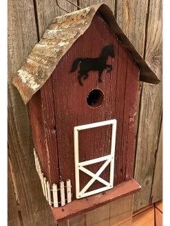 Summitville Stable Bird House -Charming Outdoors Shop 8612121 01v